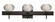 Lasso Wall Sconce in Bronze (74|3SW-5612GL-BR-SQ)