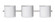 Pogo Wall Sconce in Satin Nickel (74|3WS-7180SF-SN)