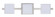 Alex Wall Sconce in Satin Nickel (74|3WS-773507-SN)
