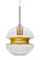 Hula 8 Pendant in Satin Nickel (74|J-HULA8GD-SN)