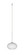 Lasso Pendant in Satin Nickel (74|XP-561207-SN)
