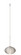 Lasso Pendant in Satin Nickel (74|XP-5612GL-SN)