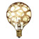 Crystal Light Bulb in Amber Marble (427|144026)