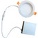 Recessed Recessed Downlight in White Round - Baffled Trim - Ultra Slim (427|773210)