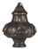 Metal Finials Finial in Dark Bronze (225|FA-5058A)