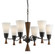 Verona Six Light Chandelier in Mahogany (225|FX-3528/6) Verona Six Light Chandelier in Mahogany (225|FX-3528/6)