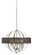 WILLOW Six Light Chandelier in Brushed Steel (225|FX-3622-6)