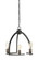 Kinder Three Light Chandelier in Dark Bronze (225|FX-3664-3)