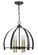 Utica Four Light Chandelier in Antique Brass/Bronze (225|FX-3713-4)