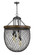 Marion Six Light Chandelier in Bronze/Wood (225|FX-3718-6)