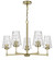 Crestwood Five Light Chandelier in Antique Brass (225|FX-3749-5)