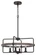 Rawlins Four Light Chandelier in Black Smith (225|FX-3765-4)