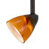 Serpentine Track One Light Track Fixture in Rust (225|HT-954-RU/AMS)