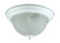 CEILING One Light Ceiling Mount Fixture in White (225|LA-180S-WH)