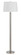 HOTEL One Light Floor Lamp in Brushed Steel (225|LA-8020FL-1-BS)