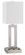 Sarnia One Light Desk Lamp in Brushed Steel (225|LA-8040DK)