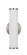 Brentwood LED Vanity in Brushed Steel (225|LA-8606-1)