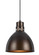 LINE VOLTAGE UNI PACK PENDANTS One Light Pendant in Dark Bronze (225|UP-1109-6-RU)