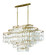 Dolce 12 Light Linear in Champagne Leaf (68|109-512)