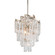 Mont Blanc Seven Light Chandelier in Modern Silver Leaf (68|243-47)