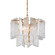 Piemonte Four Light Chandelier in Gold Leaf (68|244-44)