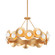 Emerald LED Chandelier in Vintage Gold Leaf (68|333-32-VGL)