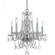 Traditional Crystal Five Light Mini Chandelier in Polished Chrome (60|1061-CH-CL-MWP)