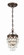 Calypso One Light Mini Chandelier in Vibrant Bronze (60|131-VZ)