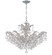 Maria Theresa Six Light Chandelier in Polished Chrome (60|4439-CH-CL-S)