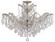 Maria Theresa Six Light Semi Flush Mount in Polished Chrome (60|4439-CH-CL-S_CEILING)