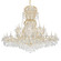 Maria Theresa 37 Light Chandelier in Gold (60|4460-GD-CL-MWP)