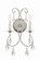 Ashton Two Light Wall Sconce in Olde Silver (60|5012-OS-CL-MWP)