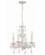 Paris Market Four Light Mini Chandelier in Antique White (60|5024-AW-RO-MWP)