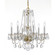 Traditional Crystal Six Light Chandelier in Polished Brass (60|5086-PB-CL-MWP)