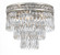 Mercer Three Light Flush Mount in Olde Silver (60|5260-OS-CL-MWP)