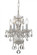 Traditional Crystal Four Light Mini Chandelier in Wet White (60|5534-WW-CL-I)