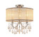 Hampton Three Light Semi Flush Mount in Antique Brass (60|5623-AB_CEILING)