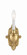Marlowe One Light Wall Sconce in Polished Brass (60|641-PB)