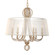 Garland Six Light Chandelier in Distressed Twilight (60|6767-DT)