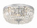 Waltham Three Light Flush Mount in Polished Chrome (60|714-CH-CL-MWP)