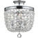 Archer Three Light Semi Flush Mount in Polished Chrome (60|783-CH-CL-MWP)