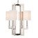 Dixon Four Light Chandelier in Polished Nickel (60|8884-PN)