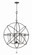 Solaris Nine Light Chandelier in English Bronze (60|9229-EB)