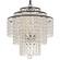 Arielle Four Light Chandelier in Dark Bronze (60|ARI-304-DB-CL-MWP)