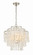 Brielle Four Light Chandelier in Antique Silver (60|BRI-3008-SA)