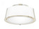 Fulton Two Light Semi Flush Mount in Polished Nickel (60|FUL-903-PN)