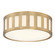 Kendal Three Light Flush Mount in Vibrant Gold (60|KEN-2203-VG)