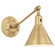 Morgan One Light Wall Sconce in Aged Brass (60|MOR-8800-AG)