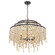 Poppy Six Light Chandelier in Forged Bronze (60|POP-A5076-FB)