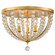 Roxy Three Light Flush Mount in Antique Gold (60|ROX-A9000-GA)